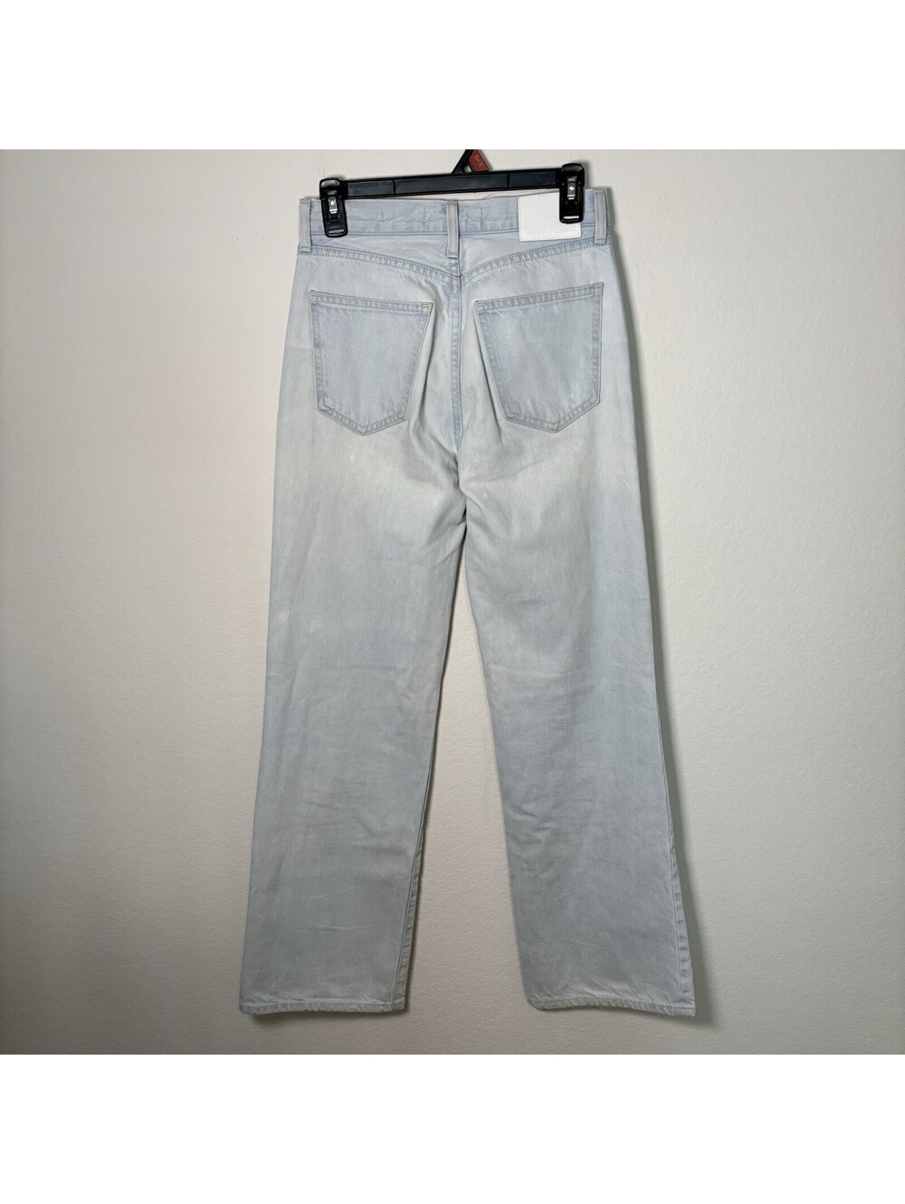Aritzia Denim Forum The Farrah Hi-Rise Wide Jeans Light Wash Womens Size 24 - Picture 2 of 7